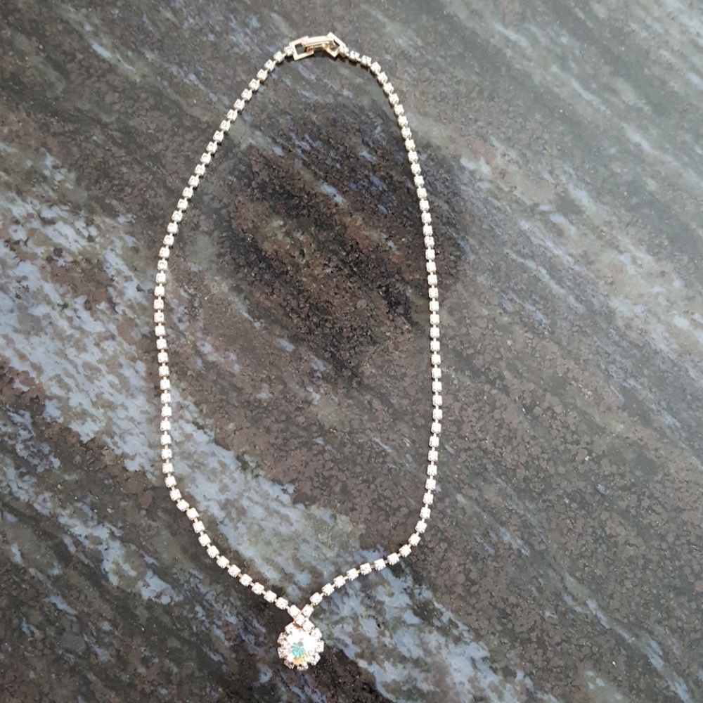 Rhinestone necklace